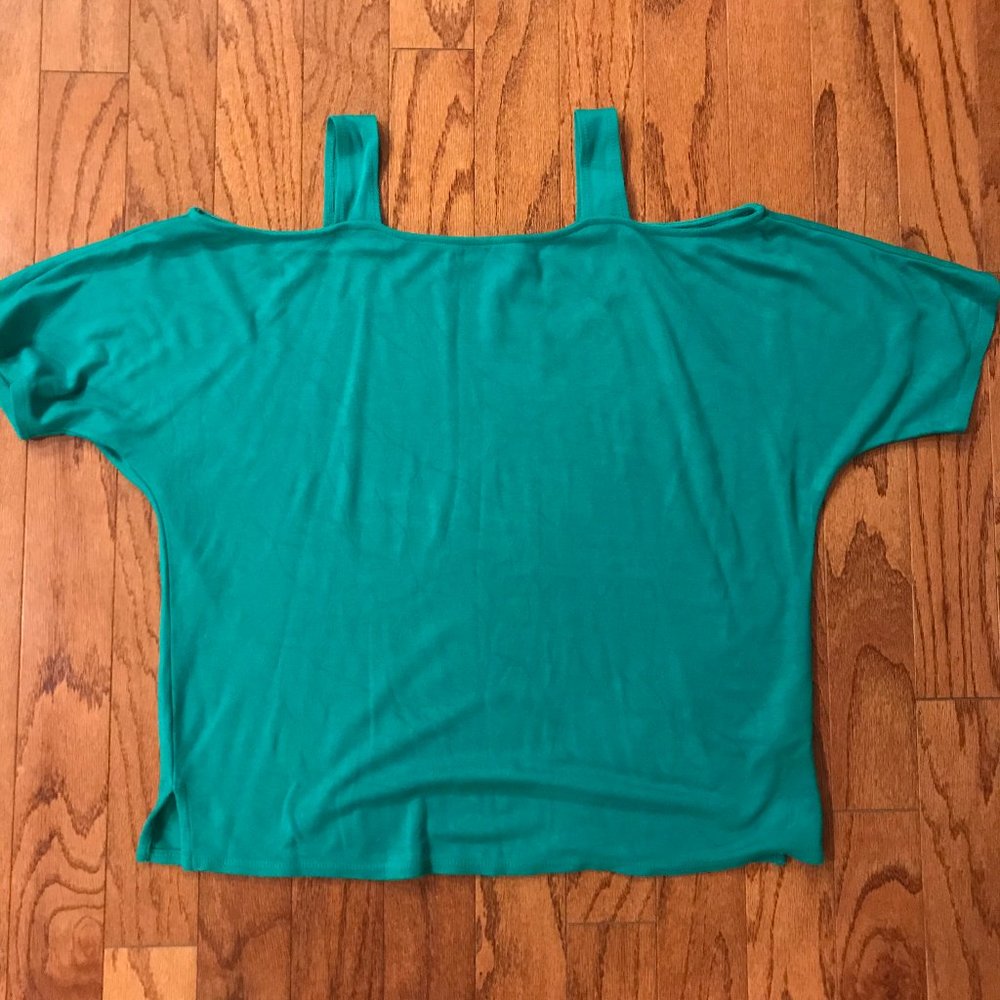 Halogen Kelly Green Top